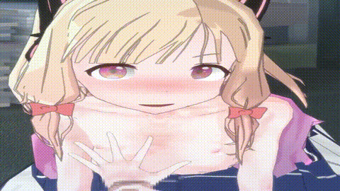 [あな茶のファンティア] おち〇ちんの皮をもてあそぶモモイ i_p60.gif.gif