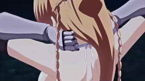 魔剣の姫はエロエロです_露出姫と腹黒エルフのワンワン散歩_中文字幕 _动漫__p20.gif.gif