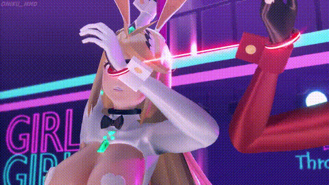 [ONIKU_MMD] 11.【R18】【2 phut hon】 全てはクロマル様の為に 【P〇ra,My〇hra,Kuro.gif