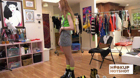 BTS - Megan Winters Shows Off Her Natural Charm Behind The Scenes!_p80.gif