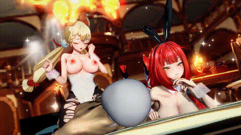 [AlphaG] Two Bunny Swim [中文字幕] i_p80.gif