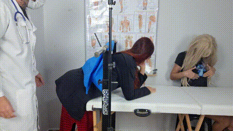 Stepmother takes her stepdaughter to the naughty gynecologist!_p5.gif