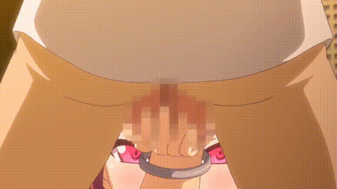 ヌキどきッ_Revolution天使と悪魔の搾精バトル_夕焼け空に天使降臨__セラのおっぱい、.gif