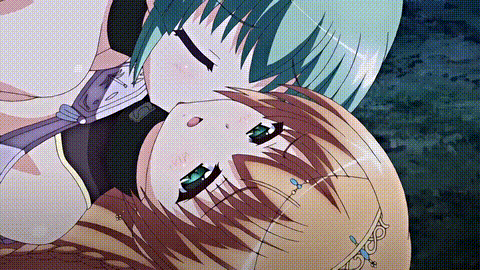 魔剣の姫はエロエロです_露出姫と腹黒エルフのワンワン散歩_中文字幕 _动漫__p60.gif.gif