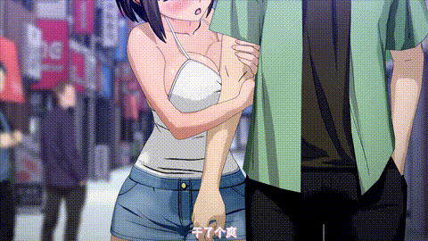 痴漢した女子生とその後、むさぼり合うようなドエロ純愛_part_2_中文字幕被我痴漢之後.gif