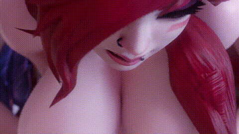 [evil_rise7 _ vileclipse] Xayah spreads her wings – Long Animation i_p80.gif