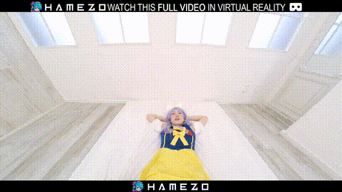 Sexy hot Asian girl Yume Hoshino with her new lover in VR._p80.gif