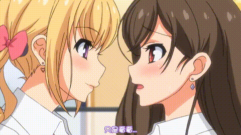 なりゆきパパ活GIRLS!!_THE_ANIMATION_1「オジサマの快感セックスライフ❤」_中文字幕.gif