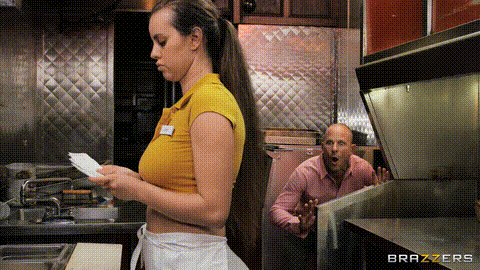 Kitchen Cutie Serves Sneaky Anal_p5.gif