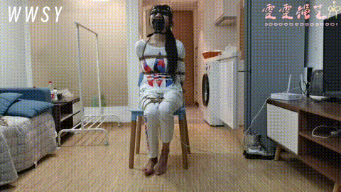 雯雯绳艺 卑鄙的小偷 SM  捆绑  调教  束缚  绳艺_p80.gif