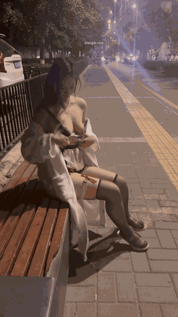 西萌工作室 嫩妹涵涵 小泪深夜街头露出2部 情趣制服4K版_start138s_1s_compressed.gif.gif