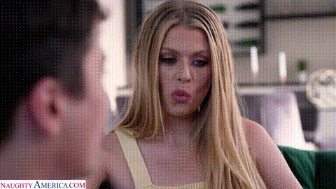 Blonde cutie Sahara Sky convinces friend's brother to play with her tits_p5.gif