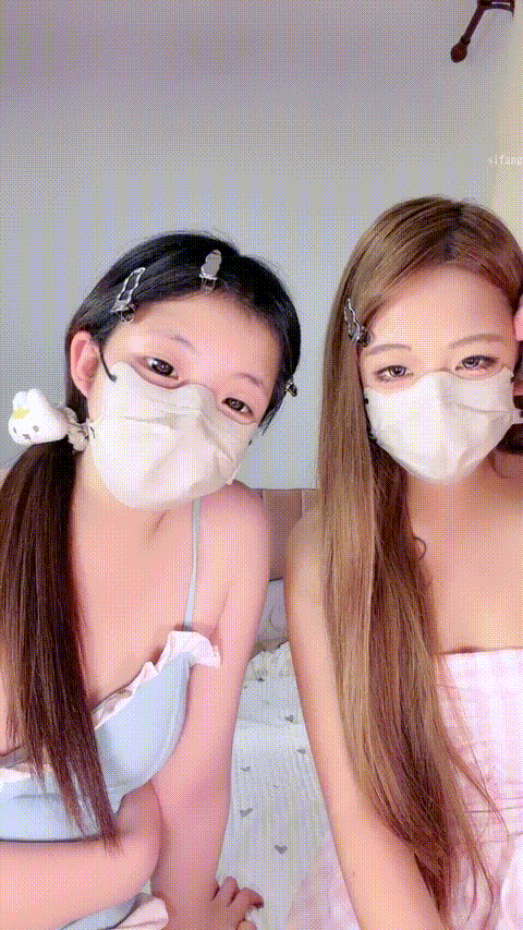 顶级学生妹【咩咩咩】两姐妹啪啪 互插互舔 道具自慰 69互舔 互插 秒硬 好爽啊 (2)_p40.gif