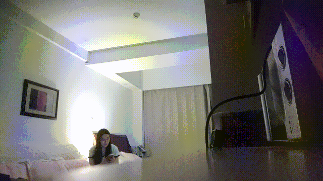 无名男原创偷拍 约操天津安徽巨乳灰丝袜美女恋人，极品身材美女穿丝袜过程清晰给力.mp.gif