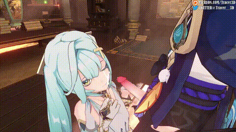 [Tracer3D] Faruzan Wanderer Genshin Impact 珐露珊 流浪者 原神 60 FPS i_p80.gif