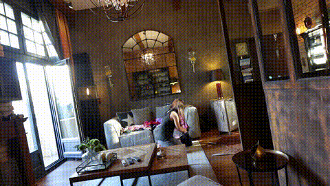 Hot beautiful European College Girl comes for a fashion photo shoot turns out it.gif