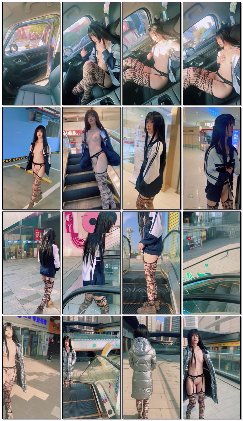 ♏西萌工作室♏颜值白虎卡哇伊柚柚 露脸定制 公寓露出商场露出 口交 无套啪啪 (3).jpg.jpg