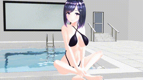 [柚木姉妹] 柚木凛AV第4弾!水着撮影中にダマしてはめ撮りドッキリ!選べる水着3種類! i.gif