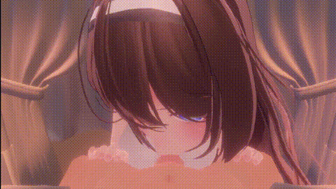 [ExcelFlat] お口で遊ばれるのすきだよねっ お姉ちゃんのいつものお部屋で溺愛フェラ.gif