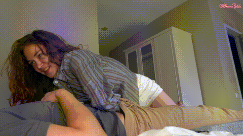 Kira, What the Fuck Is Going on_! StepMom Caught Her Girl Cheating and Joined Th.gif