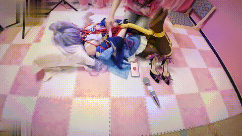 许墨原创  女女 黑丝少女捆绑玩弄176_p80.gif