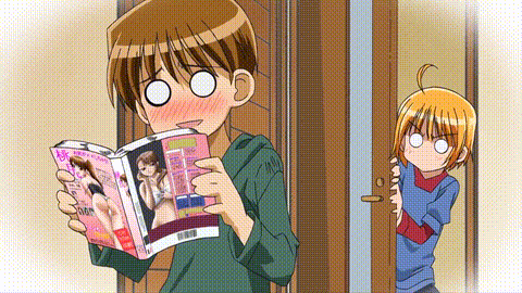 お兄ちゃんのことなんかぜんぜん好きじゃないんだからねっ!!【第1話】_中文字幕_p80.g.gif