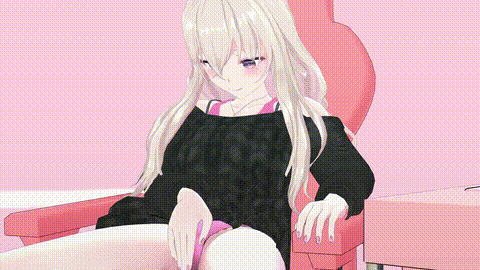 [柚木姉妹] 【配信切り忘れ!】玲奈のオナニー動画流出!(R18) i_p60.gif