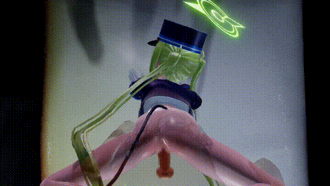 [だぶりゅーP(doubleP)] 【CV台詞有り】生意気ノゾミをお仕置き徹底わからせ…のはず.gif