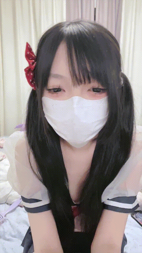 【垂耳兔】双马尾校花! 调教啪啪~煽巴掌~抠逼喷水~过瘾 (1)_p5.gif