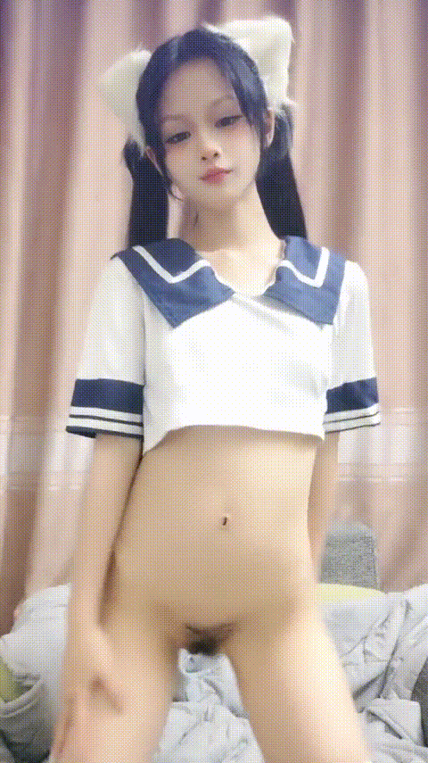 【小易的so啵啵】刚成年的双马尾萝莉学妹！反差骚舞自慰爆浆太嫩了_3_p5_compressed.g.gif