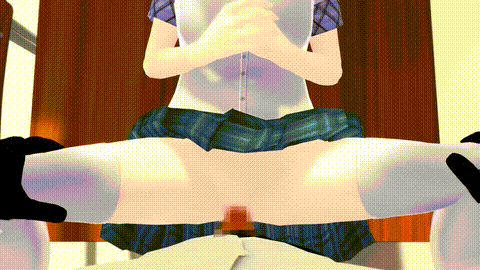 [柚木姉妹] 【2人っきりの夏期講習はえっちな事が起きないわけがない一緒にアオハルし.gif