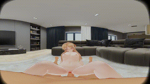 [PINK PUNK PRO] 【肌色多めver】【4KVR 完全主観3Dエロアニメ】しこさぽ〜清楚系アイ.gif