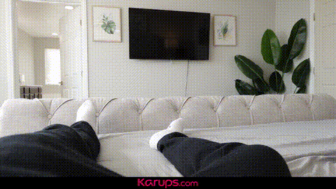 Caught snooping, his cock is soon being sucked plunged into her hot pussy in a P.gif