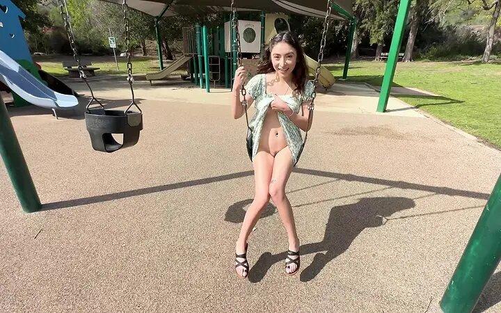 Amber Summer Plays In Public And Gets A Creampie.jpg